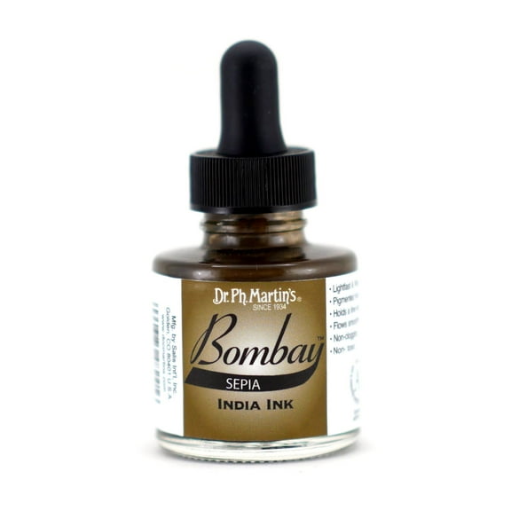 SALIS INTERNATIONAL, INC. 80081524BY BOMBAY INK SEPIA 1OZ