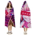 thumbnail image 3 of My Hero Academia Himiko Toga Wearable Blanket Cloak Arctic Velvet Hooded Blanket Soft Fuzzy Hoodie Blanket Cape for Adults Kids 60"x80", 3 of 8