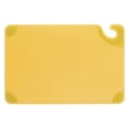thumbnail image 4 of San Jamar Saf-T-Grip Plastic Cutting Board with Safety Hook, 12" x 18" x 0.5", Yellow, 4 of 4