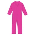 thumbnail image 3 of Miaeowve Kids Boys Mechanic Costume Dance Coveralls Long Sleeve Solid Twill Overalls Boilersuit Hot Pink 10, 3 of 5