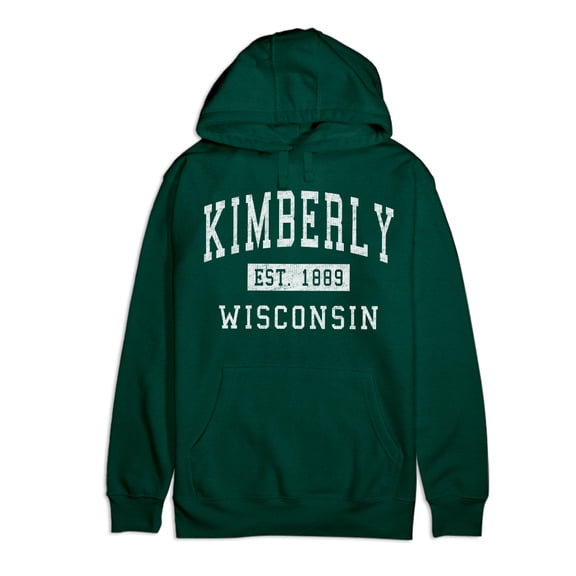 Kimberly Wisconsin Classic Established Premium Cotton Hoodie