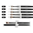 thumbnail image 6 of Grofry Professional Nail Pen Multifunctional Nail Art Brush with Metal Handle Professional Manicure Tool for Gel Carving Liquid Powder Painting, 6 of 8
