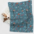 thumbnail image 6 of Disketp Bullfinches Branches And Balls Dog Blanket/Bed Cover for Dogs and Cats,Puppy Essentials-Medium, 6 of 8