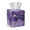 Marble Gold Purple, variant on FKELYI Marble Gold Blue Print Tissue Box Cover Snap Button Design Tissue Box Holder Facial Paper Organizer Holder PU Leather Home Bathroom Office Decor