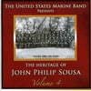 United States Marine Band - Heritage of John Philip Sousa, Vol. 4 - Classical - CD
