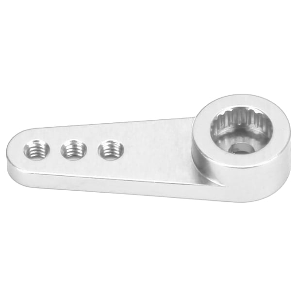 Keenso Braccio del Clacson dello Sterzo RC, Braccio del Servo RC in Lega di Alluminio CNC Stabile e Robusto per Auto 1/5 RC (#1