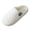 White, variant on Qicasul Women's slipper Winter Fall And Men And Women Couple Home Slippers Padded Warm Indoor Baotou Slippers White US Size:8