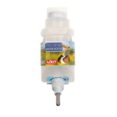 UPC: 0076711003784 | Lixit Top Fill No- Drip Water Bottles For Rabbits  Ferrets  Chinchillas  Guinea Pigs  Rats and Other Small Animals.