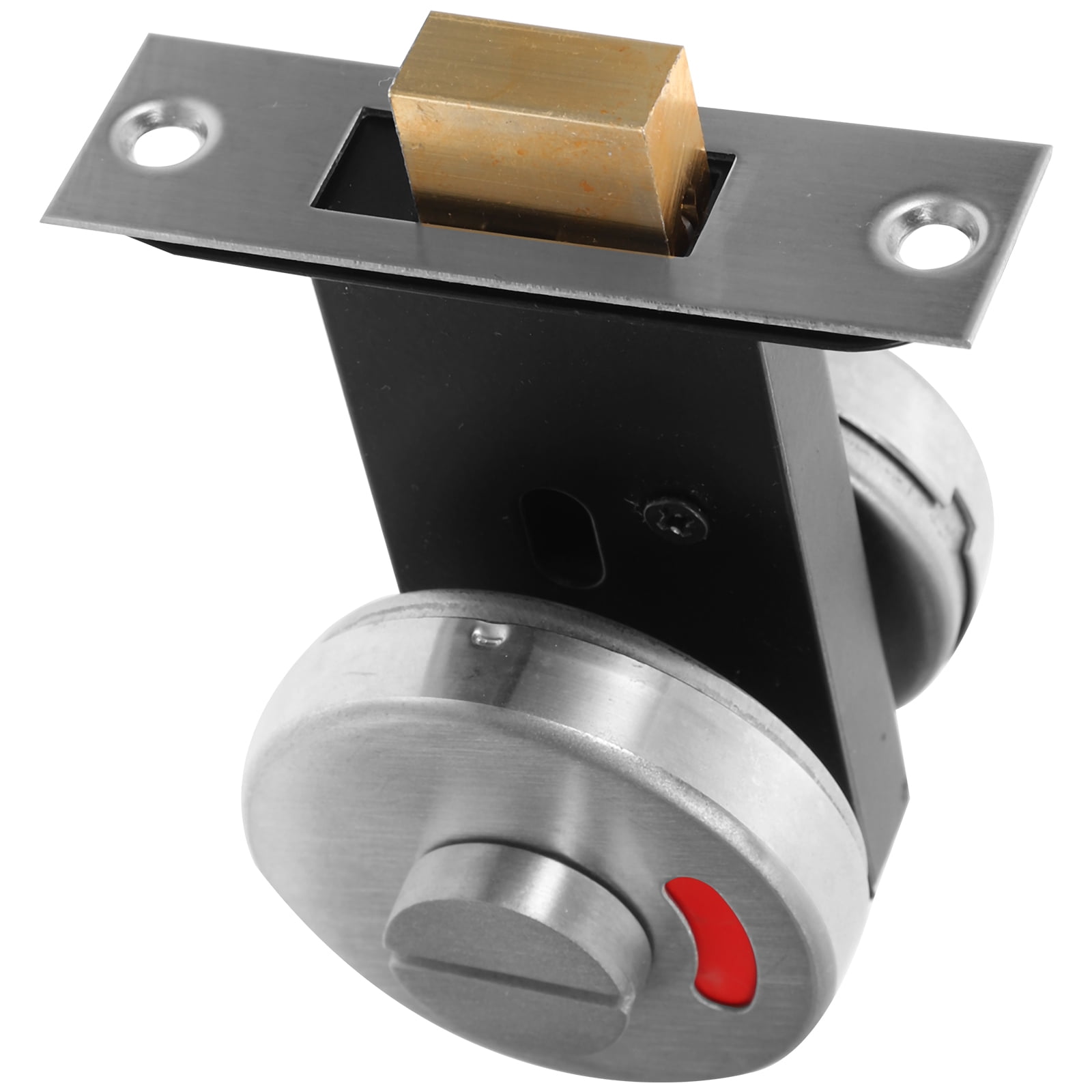 Tendycoco Baby Door Lock Wear-resistant Lock Rv Shower Door Latch Red and Green Indicator Lock Fingerprint Number Travel