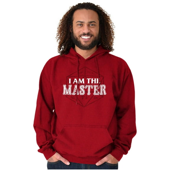 I Am The Master Dungeons Funny Gaming Hoodie Sweatshirt Women Men Brisco Brands 2X