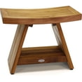 thumbnail image 2 of Patented 24" Asia® Teak Shower Bench with Shelf, 2 of 2