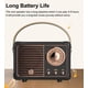 thumbnail image 5 of Baolira Altavoz Bluetooth retro Mini altavoz Bluetooth, altavoz inalámbrico para exteriores con sonido estéreo nítido, graves ricos, altavoz portátil retro para iPhone, dispositivos Android y tableta,, 5 of 5