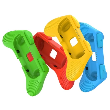 Portable Racing Wheel Controllers Gaming Accessory Driving Grip Animal Button Cap Games Compatibel for 5 Game Handle