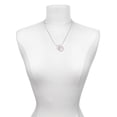 thumbnail image 3 of Delight Jewelry Silvertone Dove Disc To the World You are a Mother Locket Necklace, 3 of 4