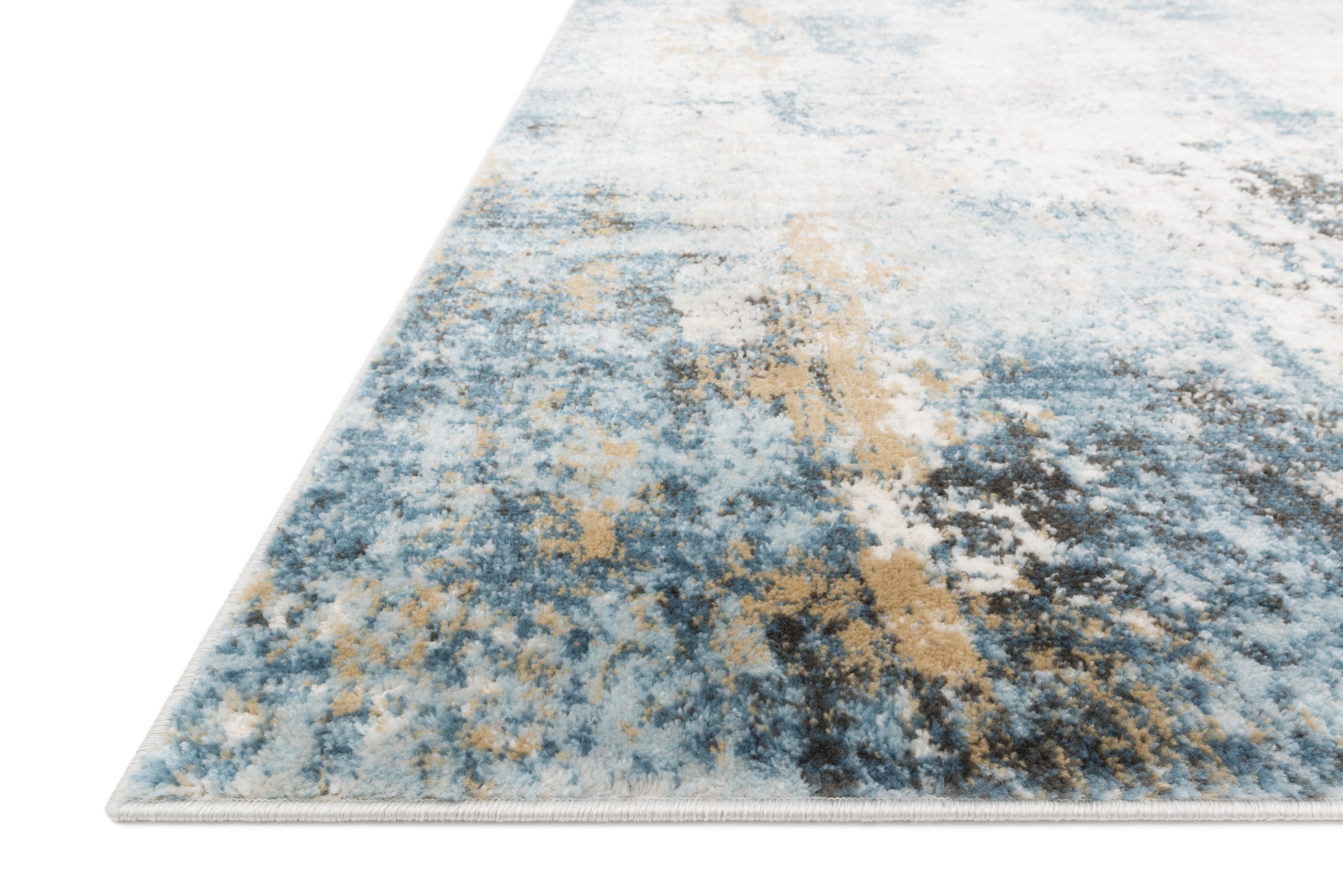 Loloi Alchemy Abstract Denim / Ivory Area Rug