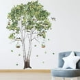 thumbnail image 4 of Calcomanía extraíble para pared de árbol, decoración artística DIY, Mural, decoración verde para sala de estar, dormitorio, ventana, gabinete TUNC Sencillez, 4 of 5