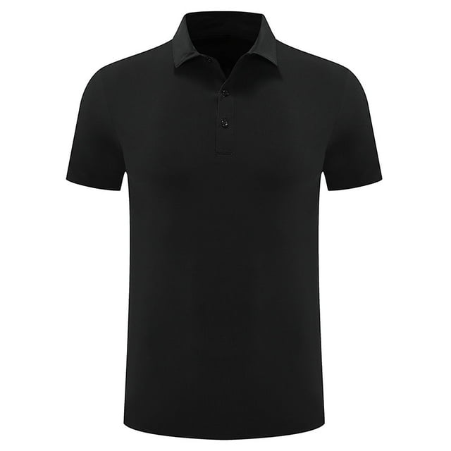 asjyhkr Mens Short Sleeve Shirts Quick Drying Moisture-Wicking for Golf & Casual Button Collared Shirts