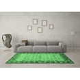 thumbnail image 3 of Ahgly Company Indoor Rectangle Oriental Emerald Green Traditional Area Rugs, 5' x 7', 3 of 4