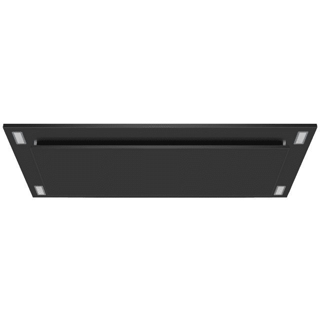 VICTORY Range Hood - 600 CFM - (Montage au Plafond) - Noir (Coucher de Soleil)