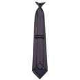 thumbnail image 2 of Boys Young Men 14 inch Solid Color Clip On Easy to Remove Clip Necktie Ties, 2 of 2