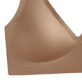 thumbnail image 4 of Hilenly Womens Deep V Bras Wireless Bra Supportive No Underwire Bras Tshirt Push Up Bralettes Plunge Seamless Bra, 4 of 5