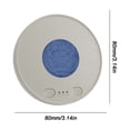 thumbnail image 3 of WWG Ultra-Thin Pillow Sleep Speaker Bluetooth White Noise Machine with Timer for Bedside Travel Office Relaxation, 3 of 7