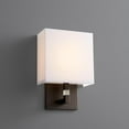 thumbnail image 6 of 11.75 Inch 120V 8.2W1 Led Wall Sconce-Polished Chrome Finish-3000 Color Temperature Oxygen Lighting 3-521-14, 6 of 7