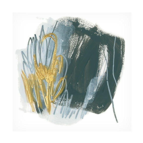 Canvas Wall Art - June Erica Vess 'Ocular Frequency II' Wall Art for Living Room, Bedroom, or Office Décor by Trademark Fine Art - 14 x 14 Inches