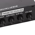 thumbnail image 3 of Amplificador de Coche EQ 5 Bandas Transmisión Estable Ajuste Preciso para Vehículo, 3 of 9