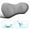 Gray, variant on Lumbar Support Pillow for Office Chair, Memory Foam Lumbar Pillow for Lower Back Pain Relief (Blue)