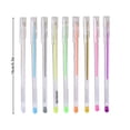 thumbnail image 4 of CoreLiving Quick Dry Gel Pens 0.5mm Fine Point Comfort Grip Multi Colored Ink Pens for Writing Journaling Office Supplies 10 Pack, 4 of 8