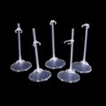 thumbnail image 1 of 5 Stks/partij Translucence Doll Stands Figure Display Holder High Quality Toy Model Accessories For Barbie Doll 11 Inches, 1 of 1
