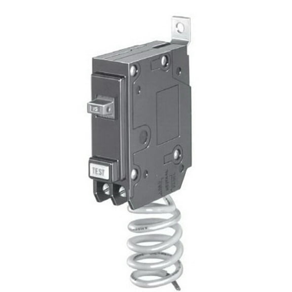 Eaton QB1020GF Bolt-On Mount Type QBGFT Ground Fault Circuit Breaker 1-Pole 20-Amp 120/240-Volt