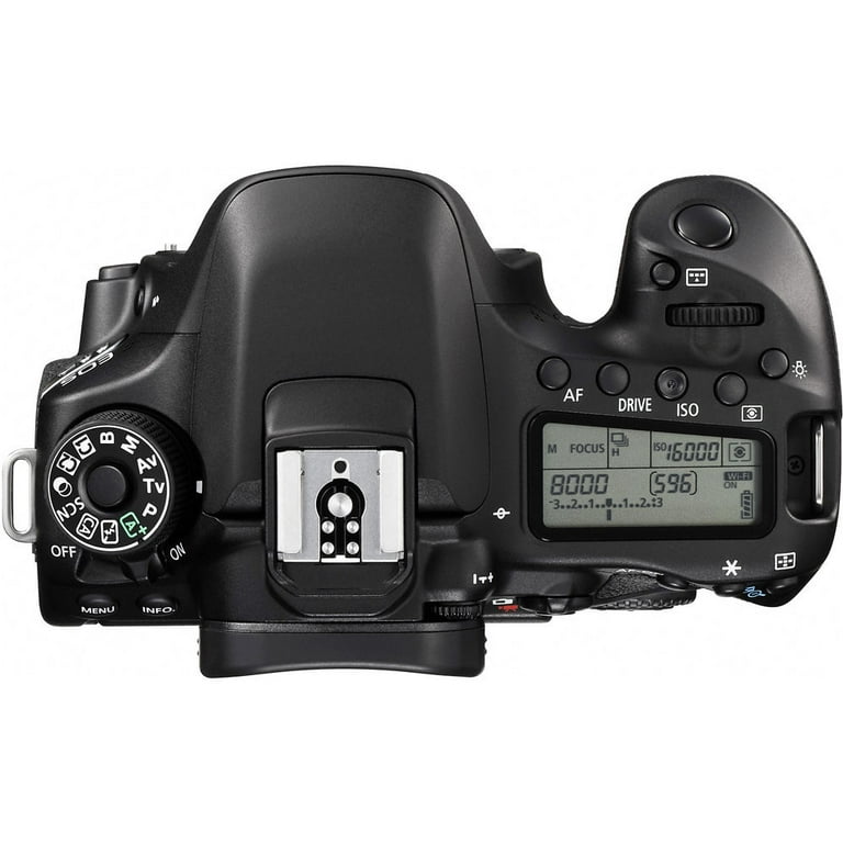 Canon EOS 80D DSLR Camera Body - Professional Flip Screen