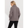 thumbnail image 3 of Turtle Neck Knit Sweater Maternity Top With Bell Sleeves, 3 of 3