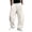 Beige, variant on Oversized Wide Leg Sweatpants Men Y2K Straight Leg Fleece Pants with Pockets Open Bottom Trousers for Workout Gym Yellow 2XL