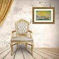 thumbnail image 3 of Nicholas Roerich 24x18 Gold Ornate Framed and Double Matted Museum Art Print Titled - The Great Sacrifice. Setting for I.F.Stravinsky's Ballet «Sacred Spring» (1910), 3 of 4