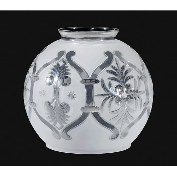 B&P Lamp® Solar Shade - Hand Cut "Feathered" Design