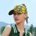 thumbnail image 5 of Rocae Pirate Skulls for Sport Sun Visor Hats Adjustable Empty Top Baseball Cap Cotton Ball Caps for Women and Men, 5 of 7