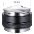 thumbnail image 3 of Nivelador de distribuidor de café de 53 mm Cabeza doble Profundidad ajustable Espresso Hand Taper, 3 of 3
