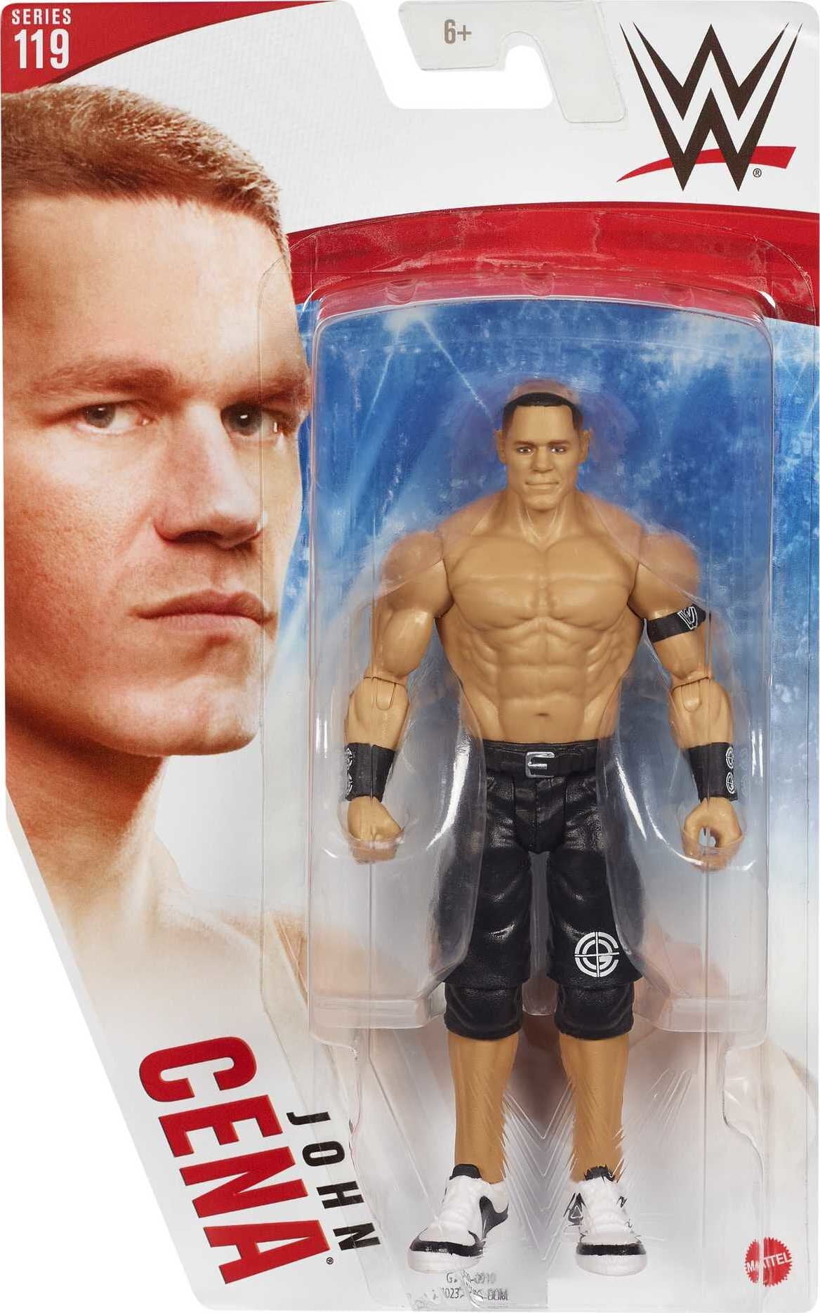 WWE John Cena 6-inch Action Figure with Authentic Ring Gear