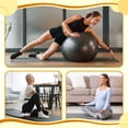 thumbnail image 6 of Bocaoying 8 Pairs Pilates Socks for Women, Yoga Socks with Grips for Barefoot Workout, Women Size 6-9, Non Skid Barre & Hospital Ankle Socks, 6 of 7