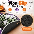 Round Skeleton Rug 3D Skeleton Vortex Quilted Round Rug,Abyss Round Mat, Soft Crystal ...