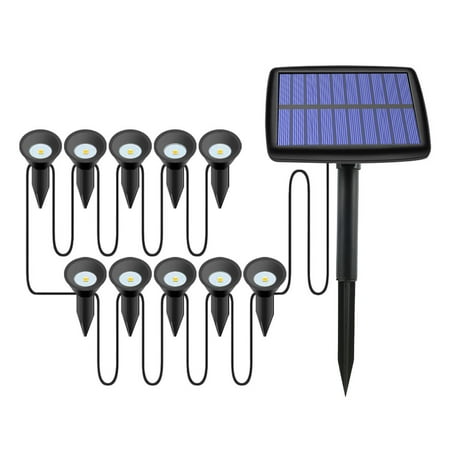 

LED Solar Lawn Light Outdoor Super Bright Soar Landscape Lamp for Garden Patio Yard Pathway Lawn(10 pieces x SMD2835)