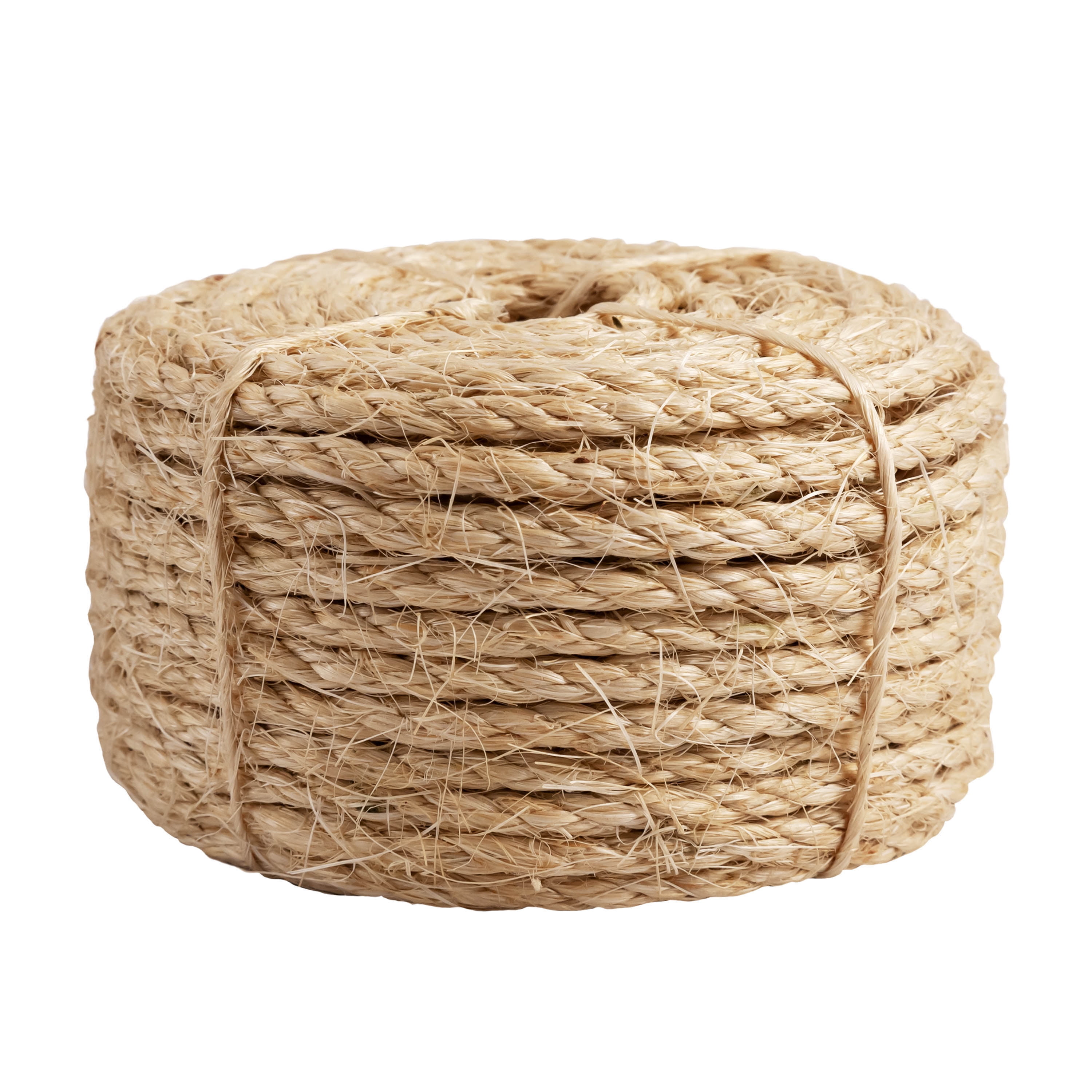 Wicker Chair Moisture/Weather Resistant All Natural Fibers - SGT KNOTS Projects Marine 1/4 inch 10 feet Cat Scratching Post Indoor/Outdoor Decor Twisted Sisal Rope Tie-Downs 