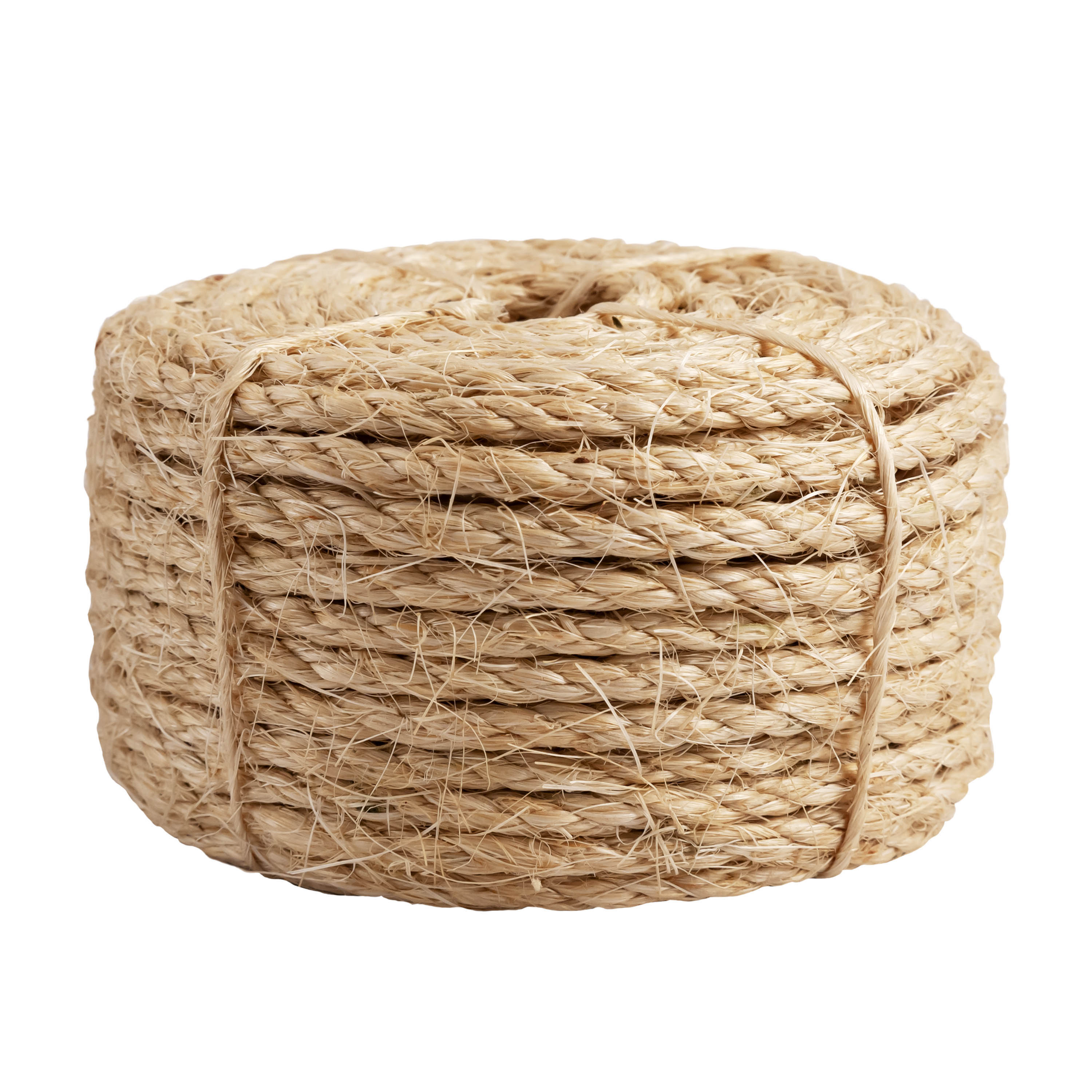 Hyper Tough 1/4" x 100' Sisal Twisted Rope, Beige - image 4 of 6