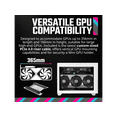 thumbnail image 3 of Cooler Master NR200P V2 White Mini-ITX 18L PC Case, Top-Mount 240mm|280mm Liquid Cooler, 356mm Vertical Mounting 3.5-Slot GPU, Tempered |Vented Panel, USB 3.2 Gen 2x2 Type C (NR200PV2-WCNN-S00), 3 of 5