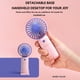 thumbnail image 5 of Mini ventilador portátil silencioso para exteriores, ideal para usar en aulas, ideal como regalo para la familia., 5 of 6