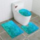thumbnail image 1 of ABPHQTO Mirando hacia el agua clara Juego de alfombras de baño de 3 piezas Alfombra de baño Alfombra de contorno y tapa de inodoro ABPHQTO  Cont-CHAPPLE-23308, 1 of 2