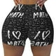 thumbnail image 2 of Fotbe I love Math Shorts Sin Costuras – Shorts Deportivos de Cintura Alta para Mujer, Elásticos para Gimnasio, Yoga, Running o Ciclismo-Large, 2 of 8